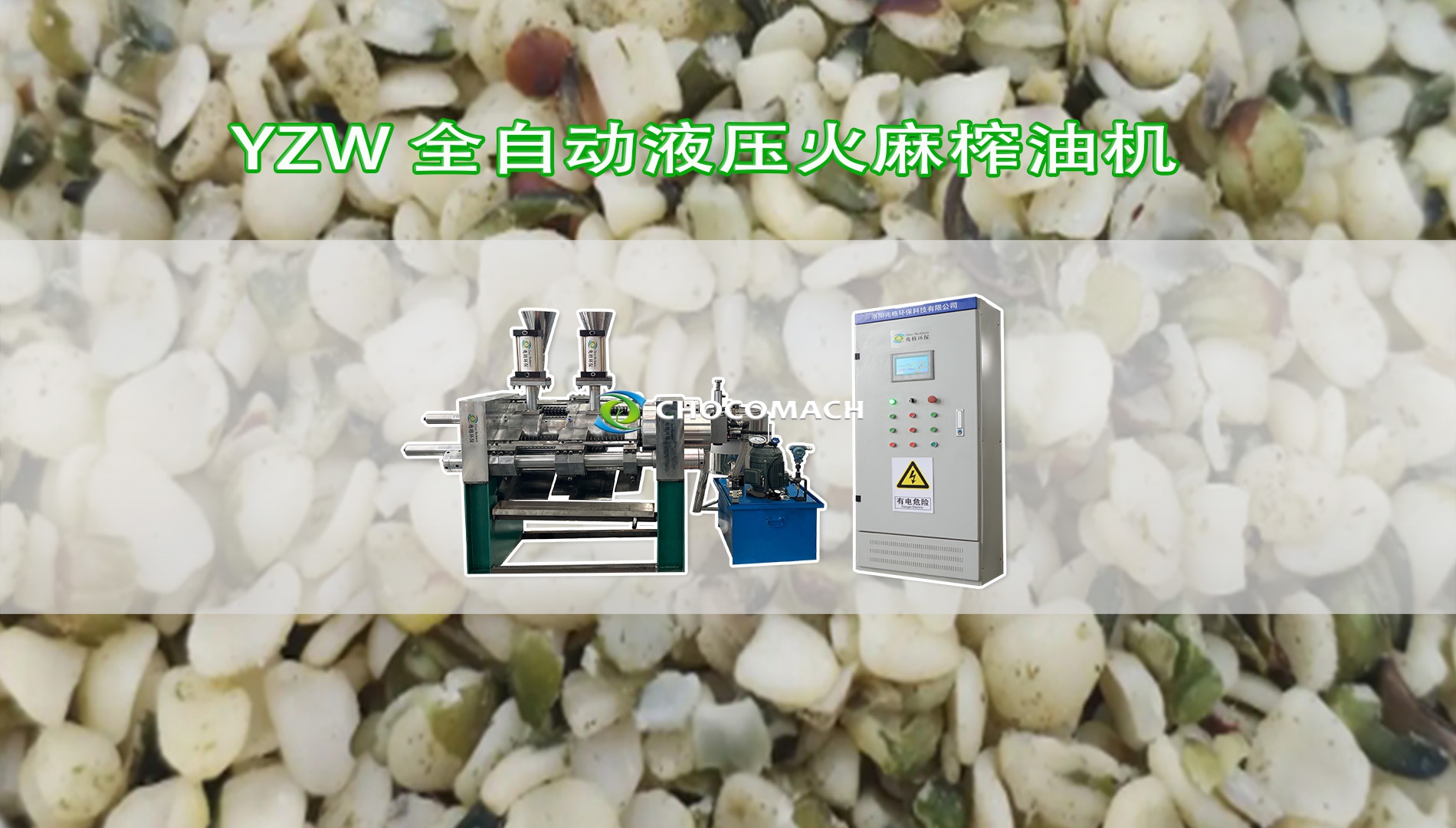 鑫兆豐YZW全自動火麻榨油機冷榨火麻油